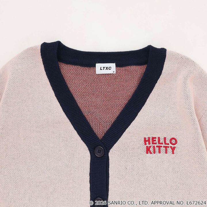 [Sanrio Characters/Hello Kitty] LTXC Relaxed Loose Knit Cardigan,Off white, medium image number 22
