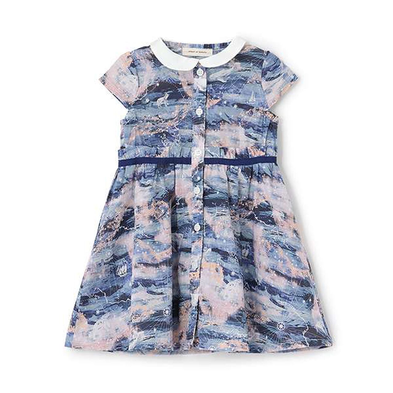 Aurora Sky One-Piece Dress,Blue, large image number 9