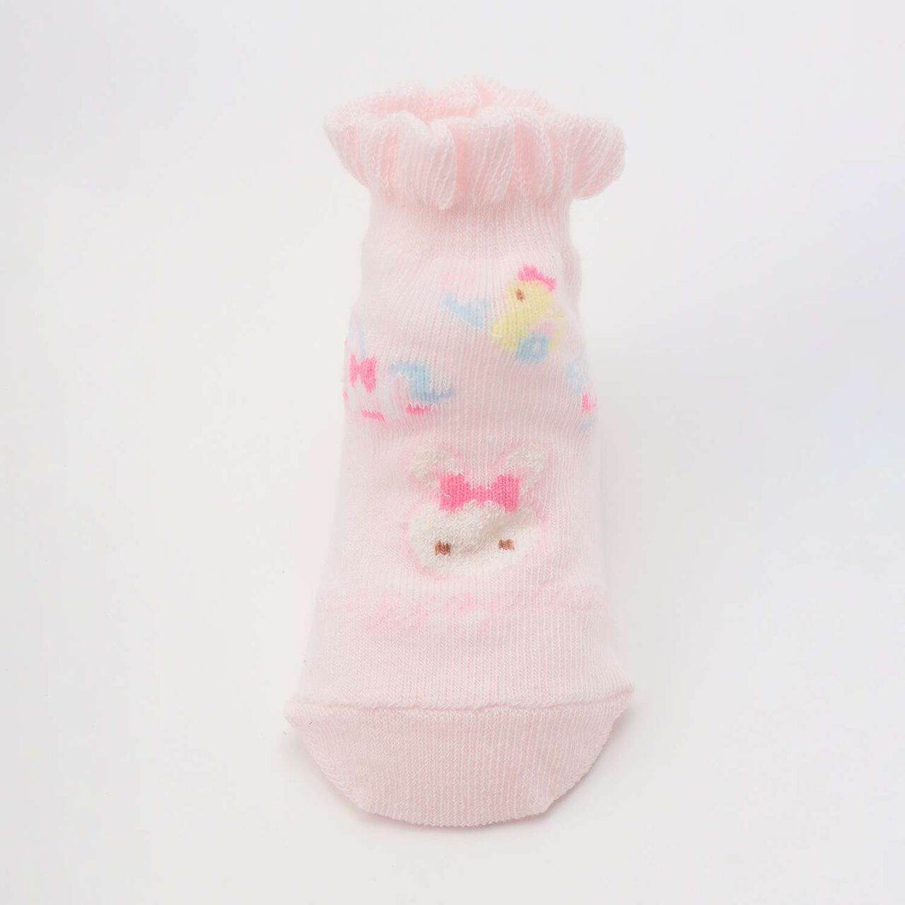Rabbit Pattern Socks [Made in Japan],Off white, large image number 2