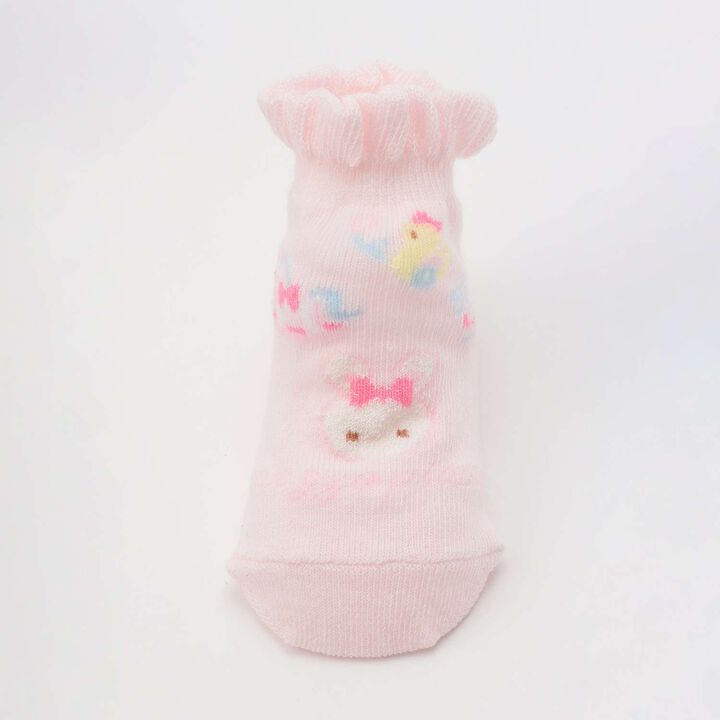 Rabbit Pattern Socks [Made in Japan],Off white, medium image number 2