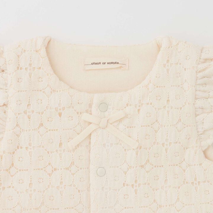 Irish Vest [Organic] [Made in Japan],Pearl white, medium image number 2
