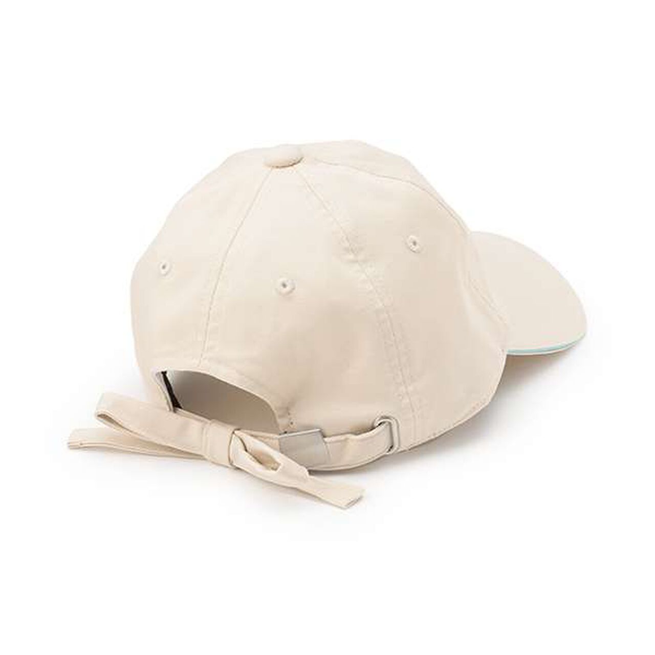 Ribbon Embroidered Cap,Black, large image number 1