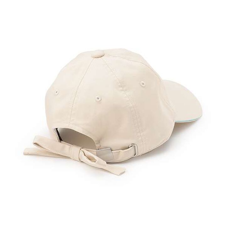 Ribbon Embroidered Cap,Black, medium image number 1