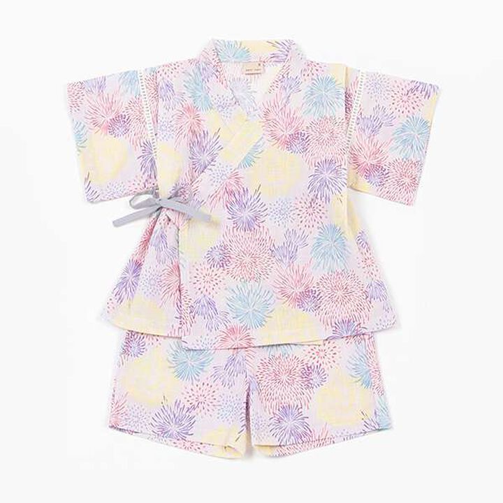 [Link] Girls Assorted Jinbei,Ivory, medium image number 8