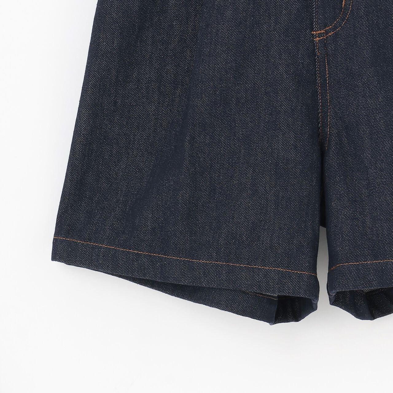 [AMI] Denim Shorts,Navy, large image number 6