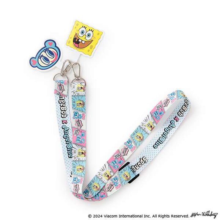 SpongeBob x Angel Blue Smartphone Strap,Multi color, medium image number 3