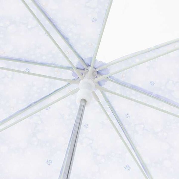 Star Jewel Gradient Pattern Umbrella 50cm,Sax blue, medium image number 7