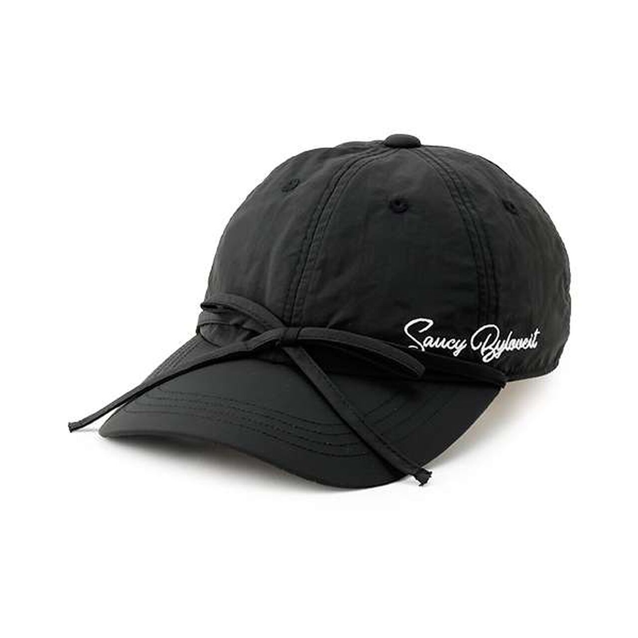 Ribbon Tape Cap,Pearl white, large image number 9