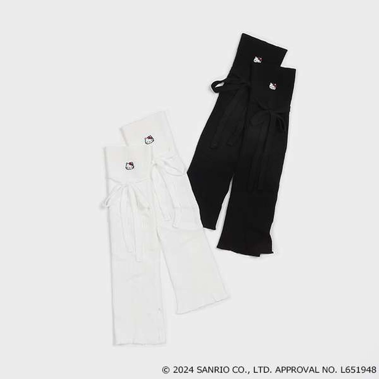 [HELLO KITTY] Leg Covers,Black, large image number 5