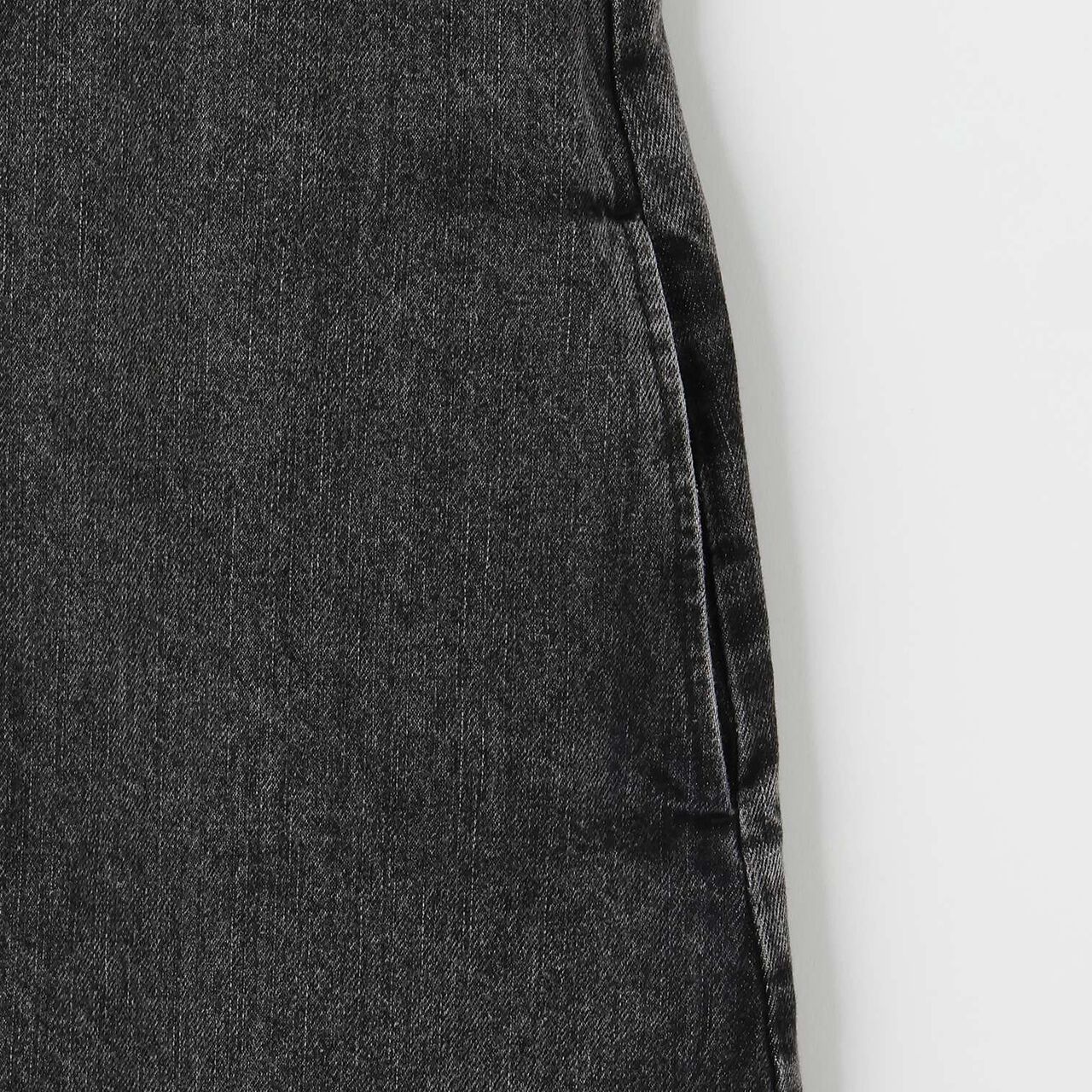 [AMI] High-Waist Jumper Skirt,Black, large image number 14