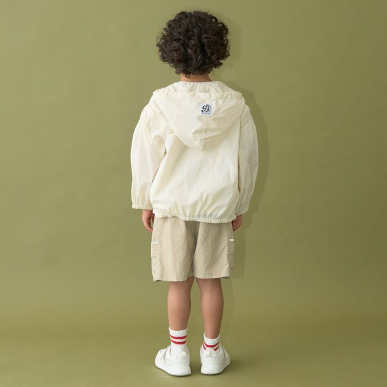 Sheer Windbreaker - 2 Way Best Option,Khaki, large image number 12