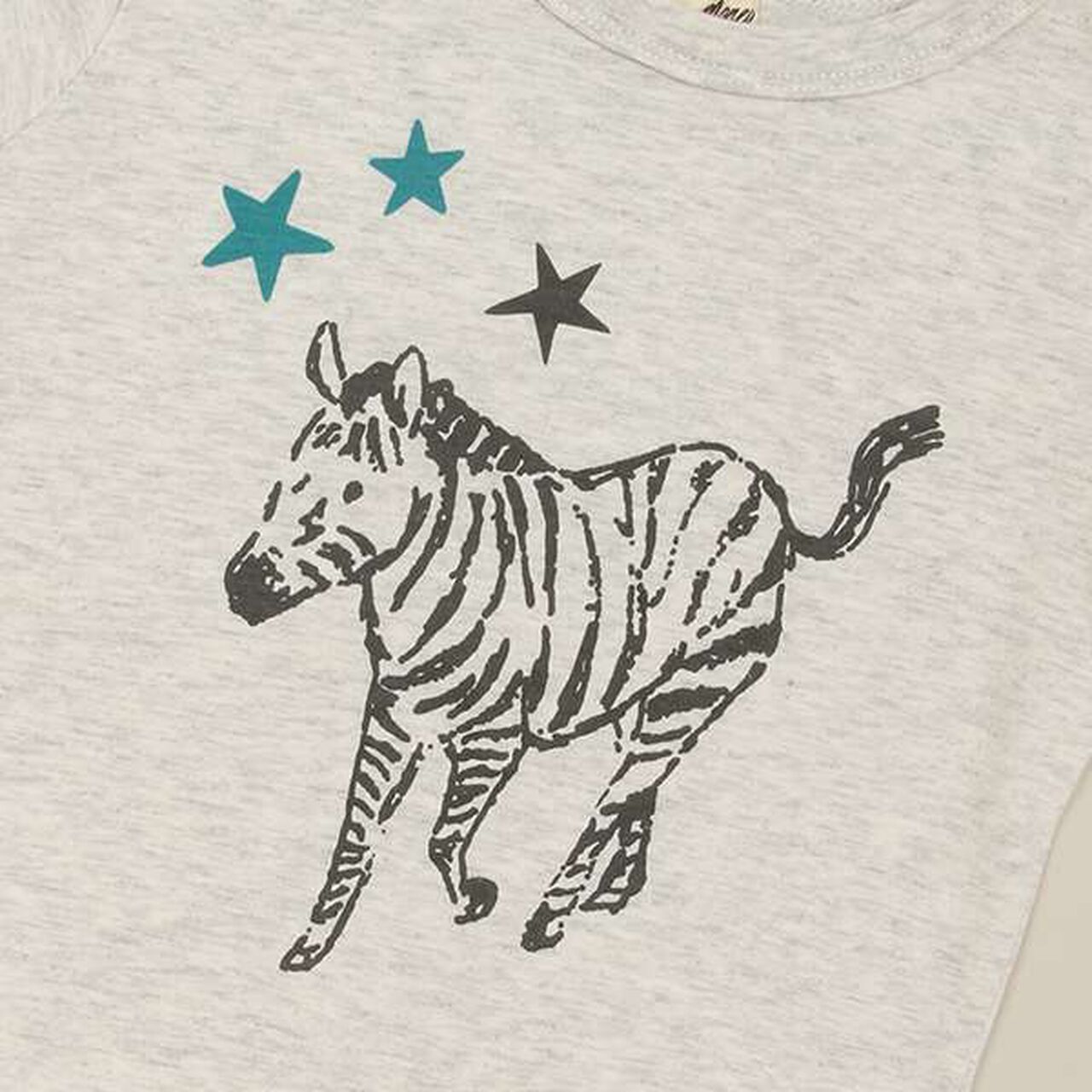 Animal Motif Long-Sleeve T-Shirt,Light gray, large image number 5