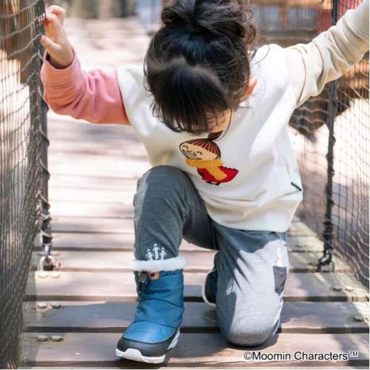 [MOOMIN] Moomin House Long-Length Leggings,Charcoal gray, medium image number 8