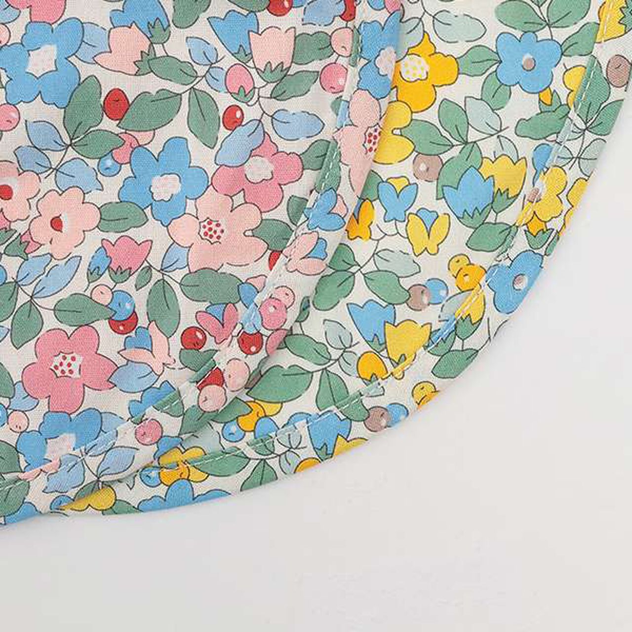 Flower Bib,Lemon yellow, large image number 5