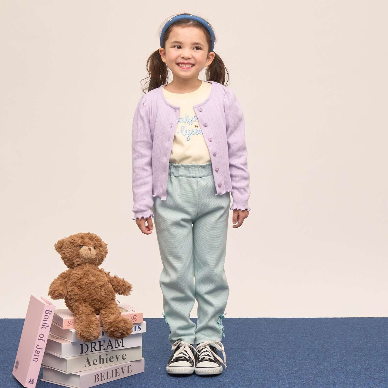 [UV Processing] Patterned Mesh Cardigan,Blue gray, large image number 29