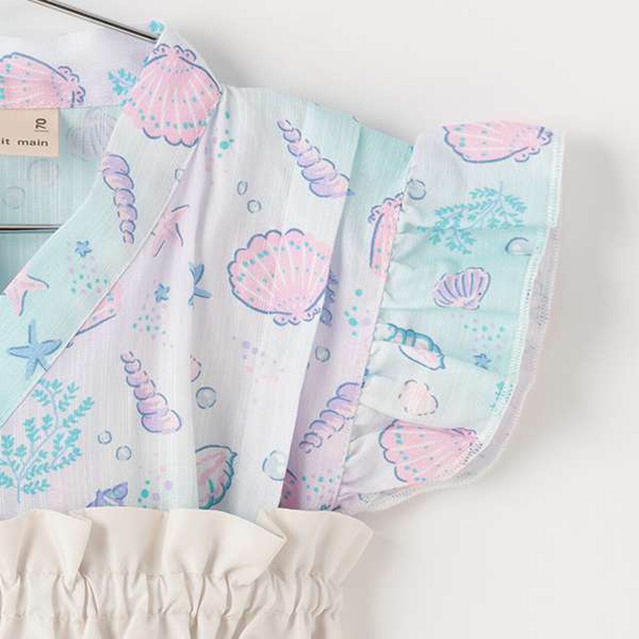 [Web Exclusive] Girls Baby Assorted Jinbei,Ivory, large image number 4