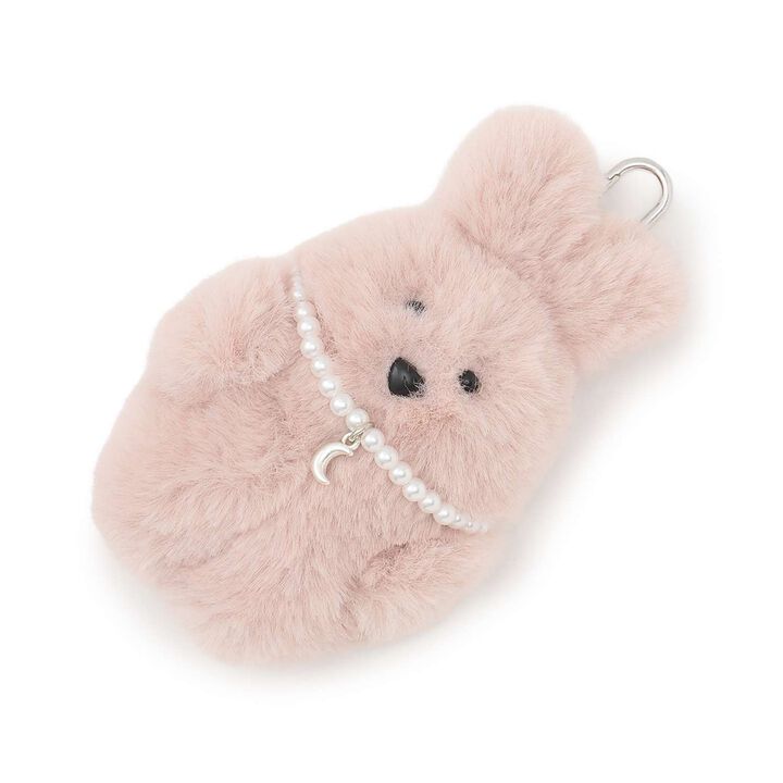 Fluffy Animal Faux Fur Charm,, medium