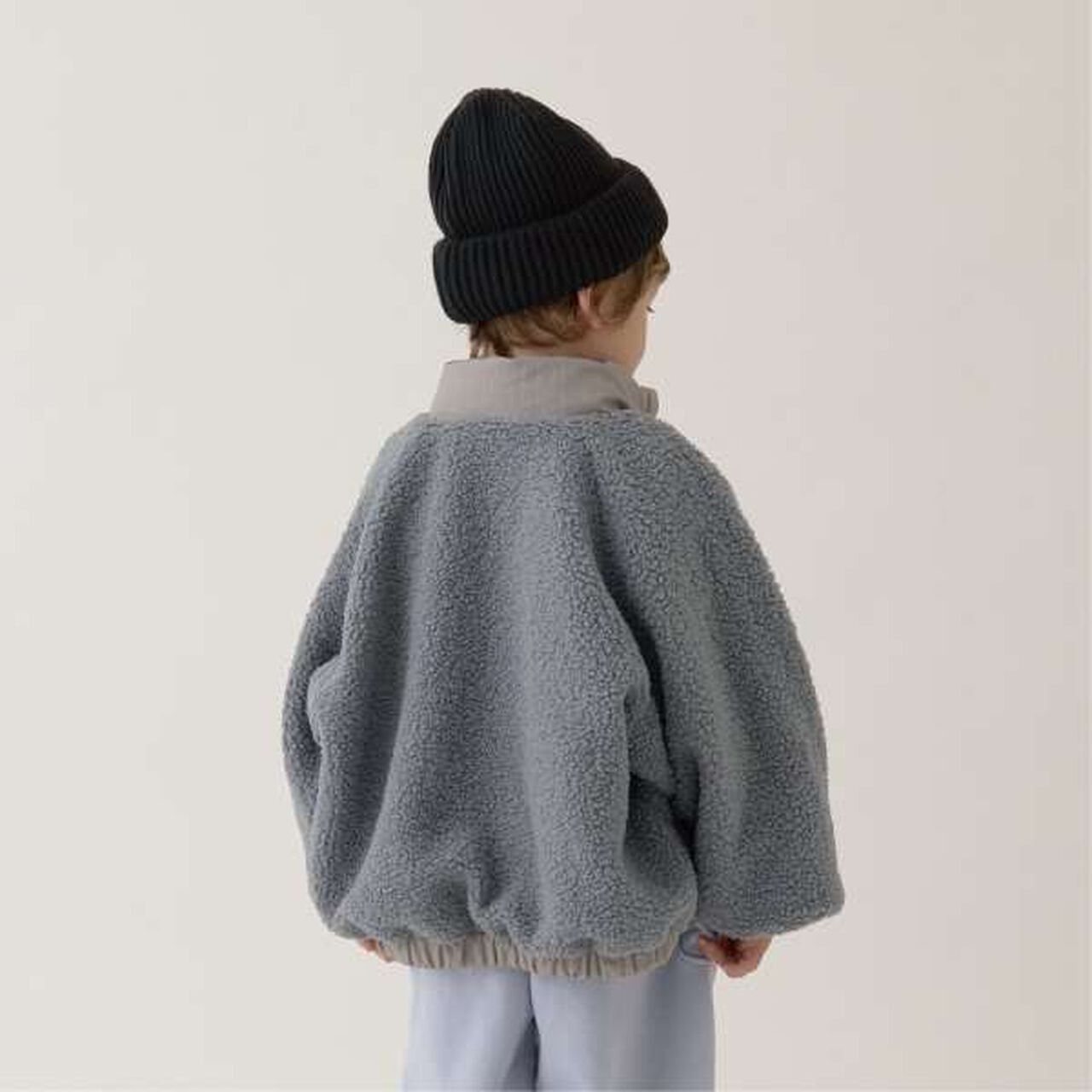 Reversible Oversized 2-Way Jacket,Navy, large image number 2