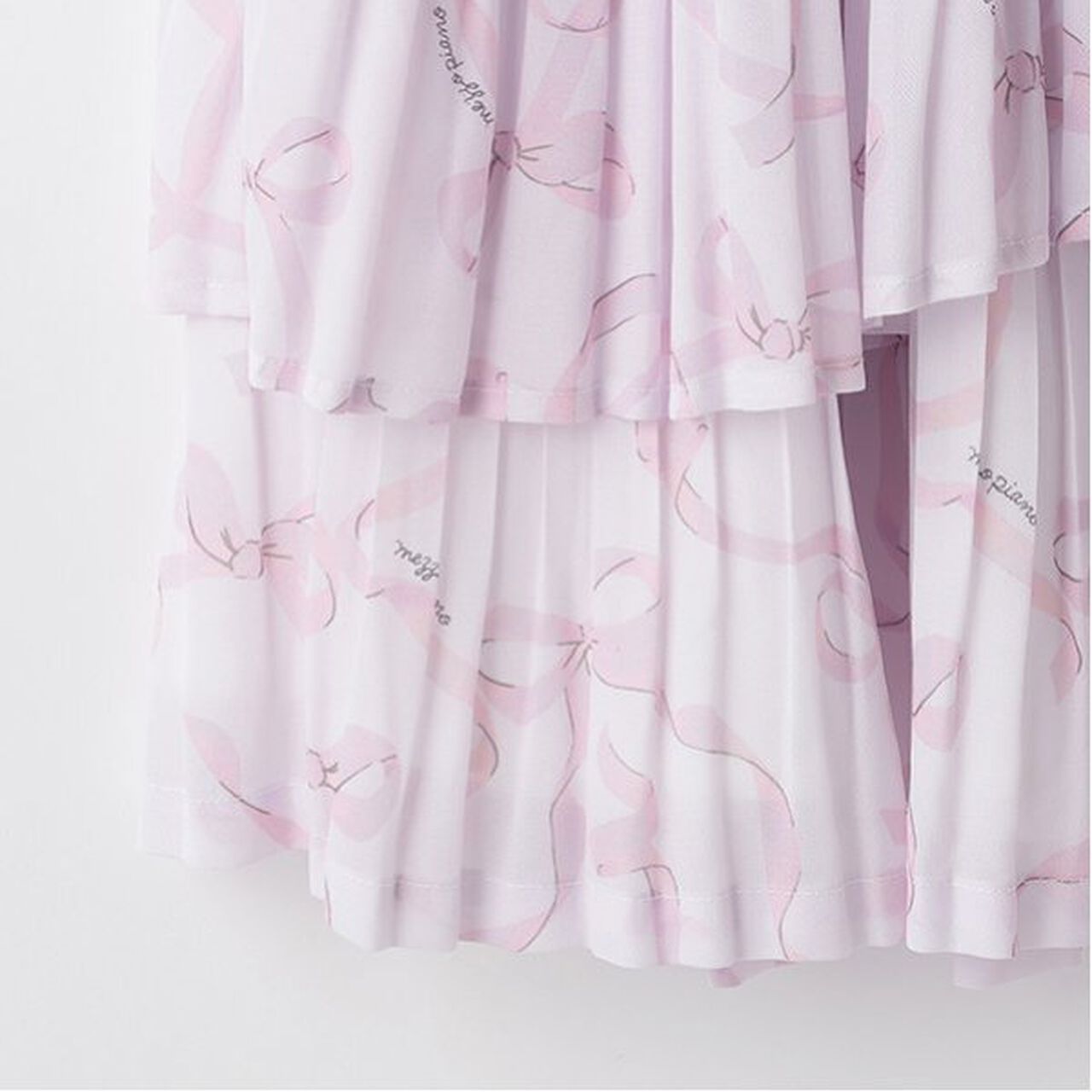 Random Pleated Skirt,Black, large image number 11