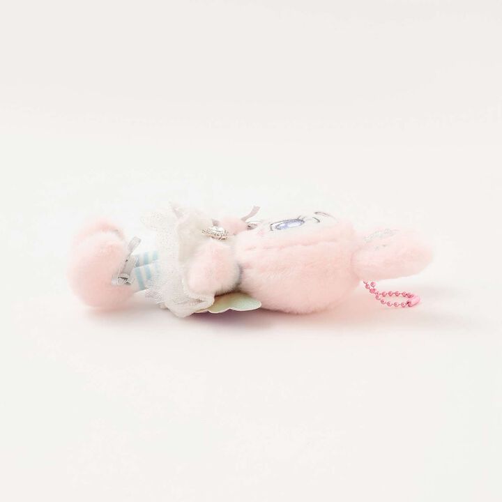 Angel Bellie Sparkling Plush Charm,Pink, medium image number 3