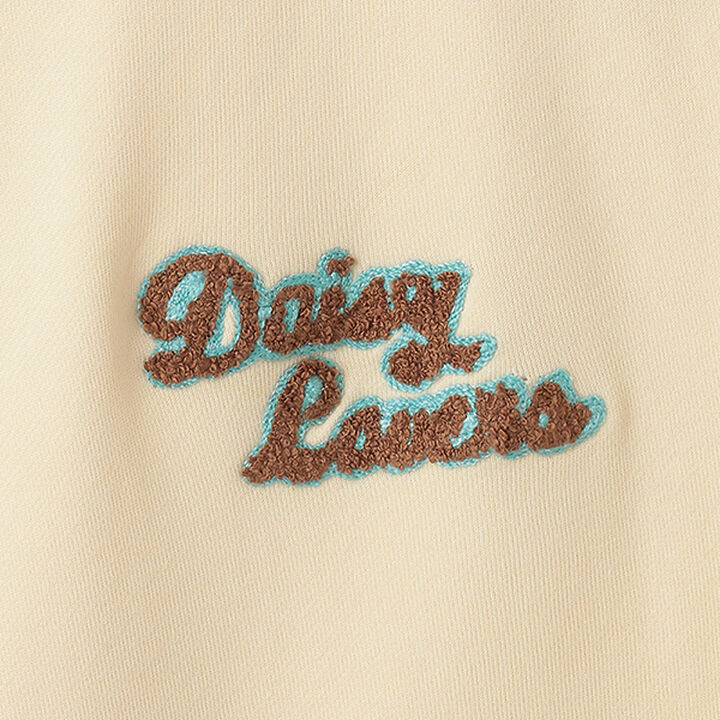 Lucky Sagara Embroidery Sweatshirt,Cream, medium image number 9