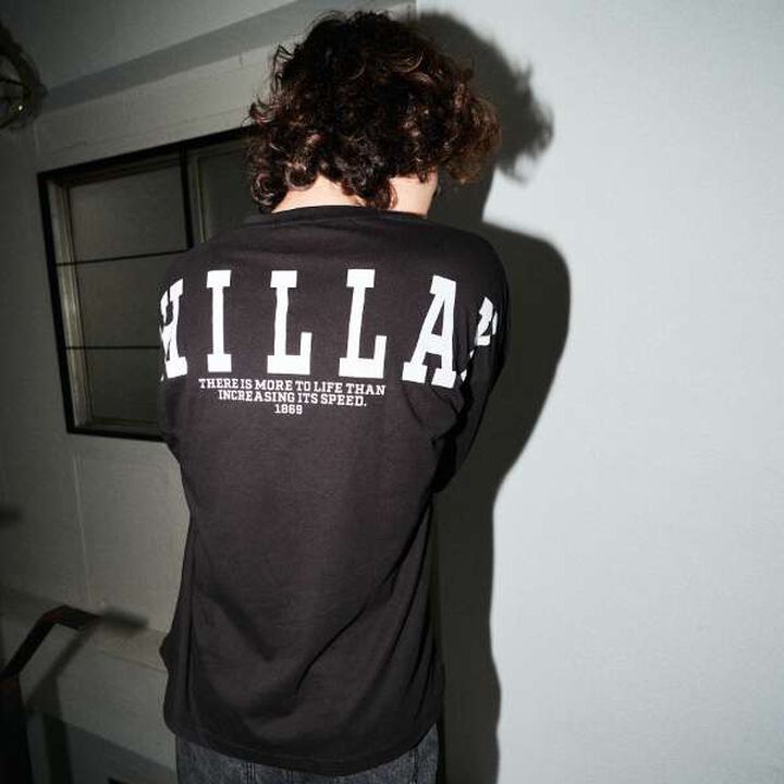 Street Big Long Sleeve T-Shirt,Black, medium image number 0