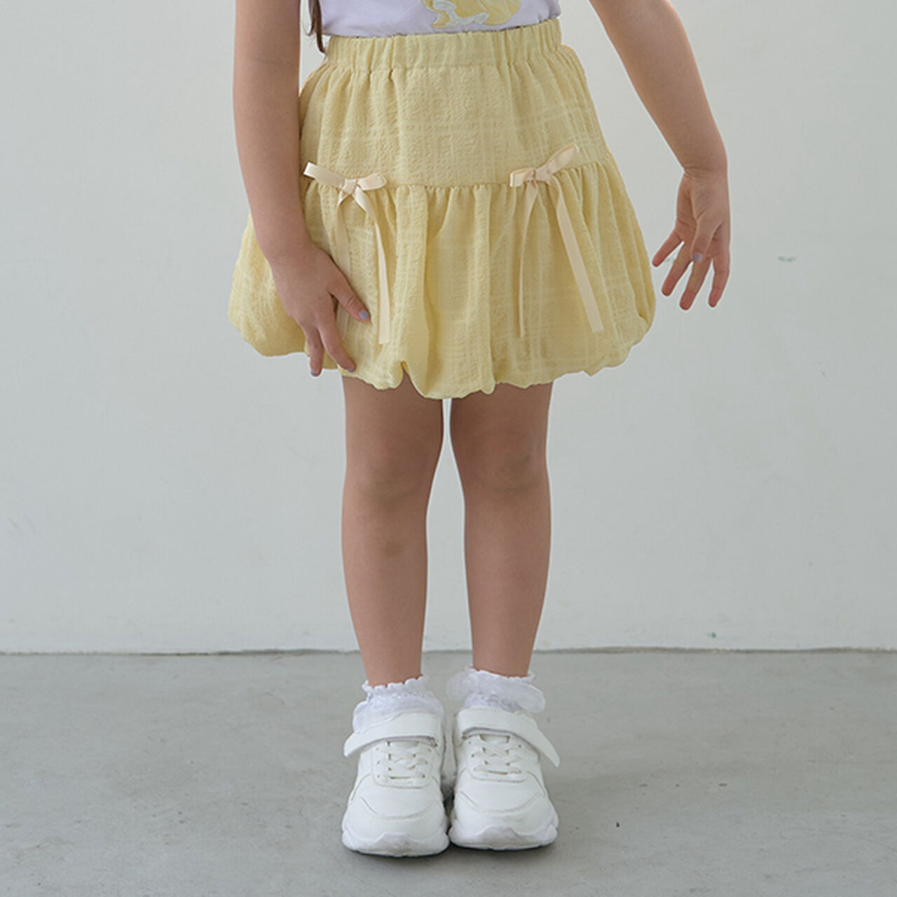 [Coordinatable Setup] Balloon Skirt with Ribbon,Lavender, large image number 19
