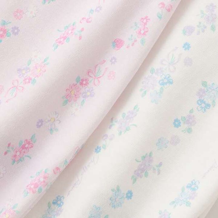 Short-Sleeve Romper & Lace Apron Skirt Set,Light pink, medium image number 2