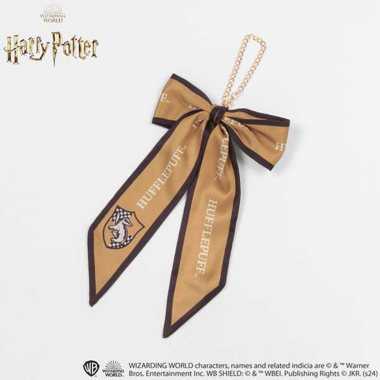 [Harry Potter] Scarf Ribbon Charm,Yellow, large image number 11