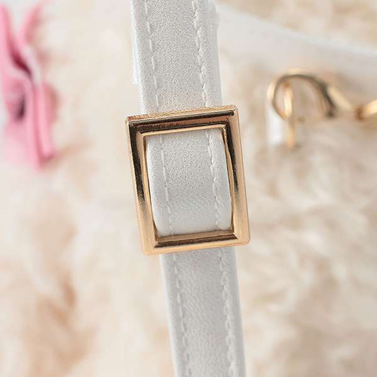 Fluffy Friends Plush Bag,Pink, large image number 11