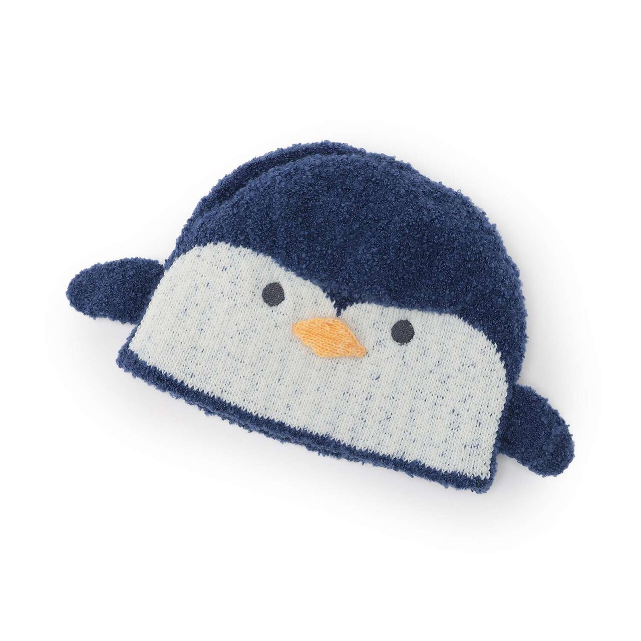 Animal Marshmallow Knit Cap,Navy, large image number 6