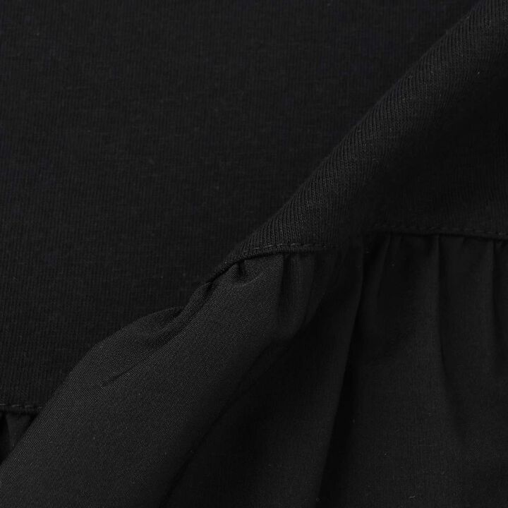 Cool Touch Numbered Tiered One-Piece Dress,Black, medium image number 7