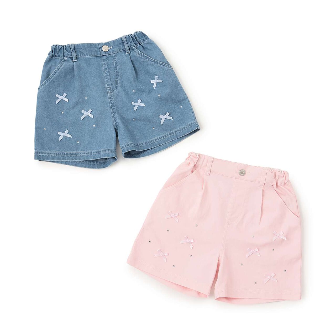 Sparkling Ribbon Shorts,Red, large image number 8