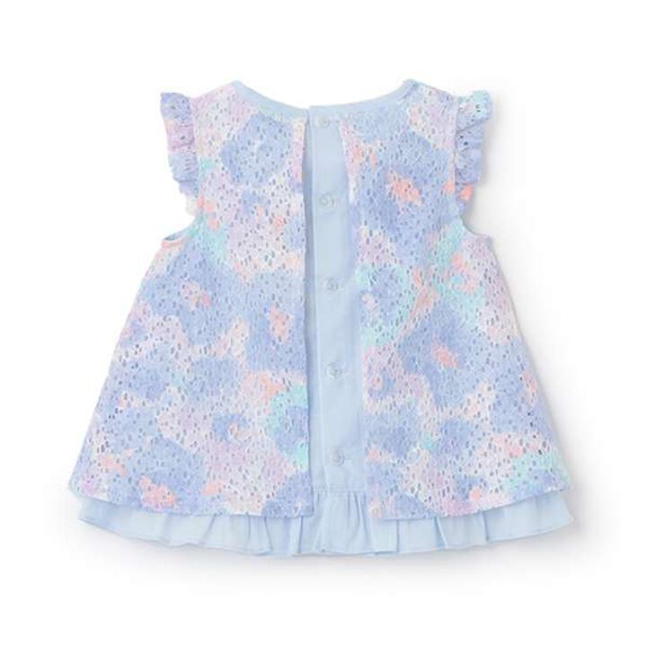 Floral Lace Tunic,Lemon yellow, medium image number 1