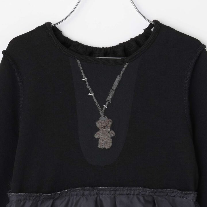 [Restock] Checkered Tulle Docking Dress,Pink, medium image number 4