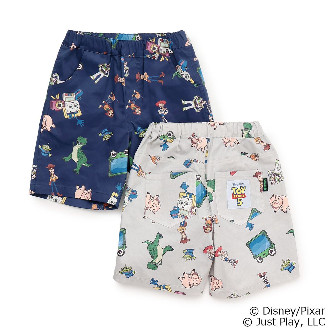 [Disney & Pixar] TOY STORY 5 All-Over Pattern 5-Minute Length Pants,Navy, large image number 8