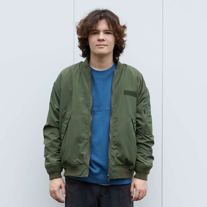 Reversible MA-1 Jacket,Black, medium image number 10