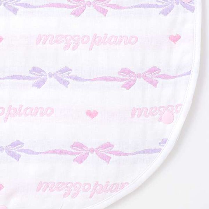Ribbon Pattern 4-Layer Gauze Sleeper,, medium image number 3