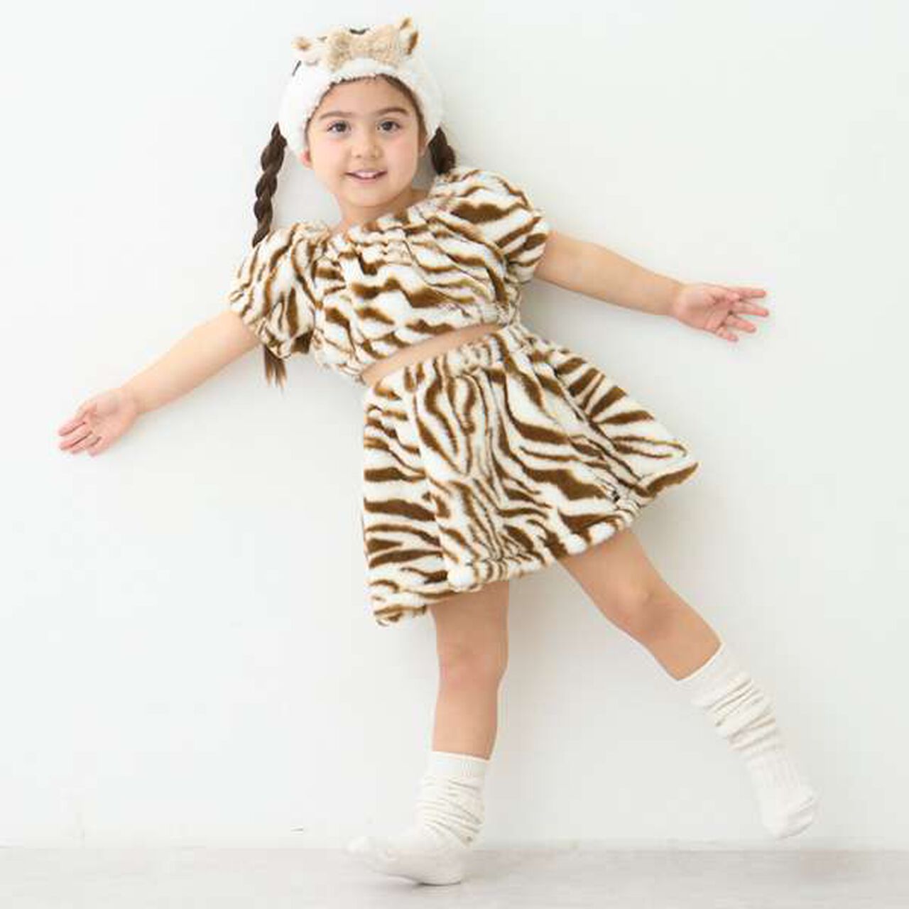 [Setsubun] Oni Costume Skirt Set,Beige, large image number 0