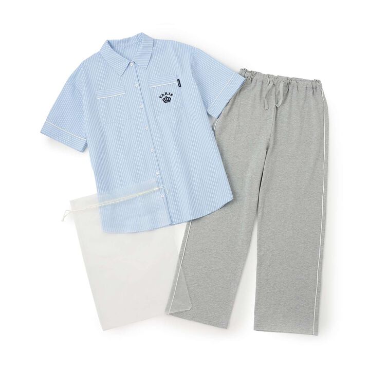 [One-mile Wear] Shirt & Long Pants Set,Multi color, medium image number 16