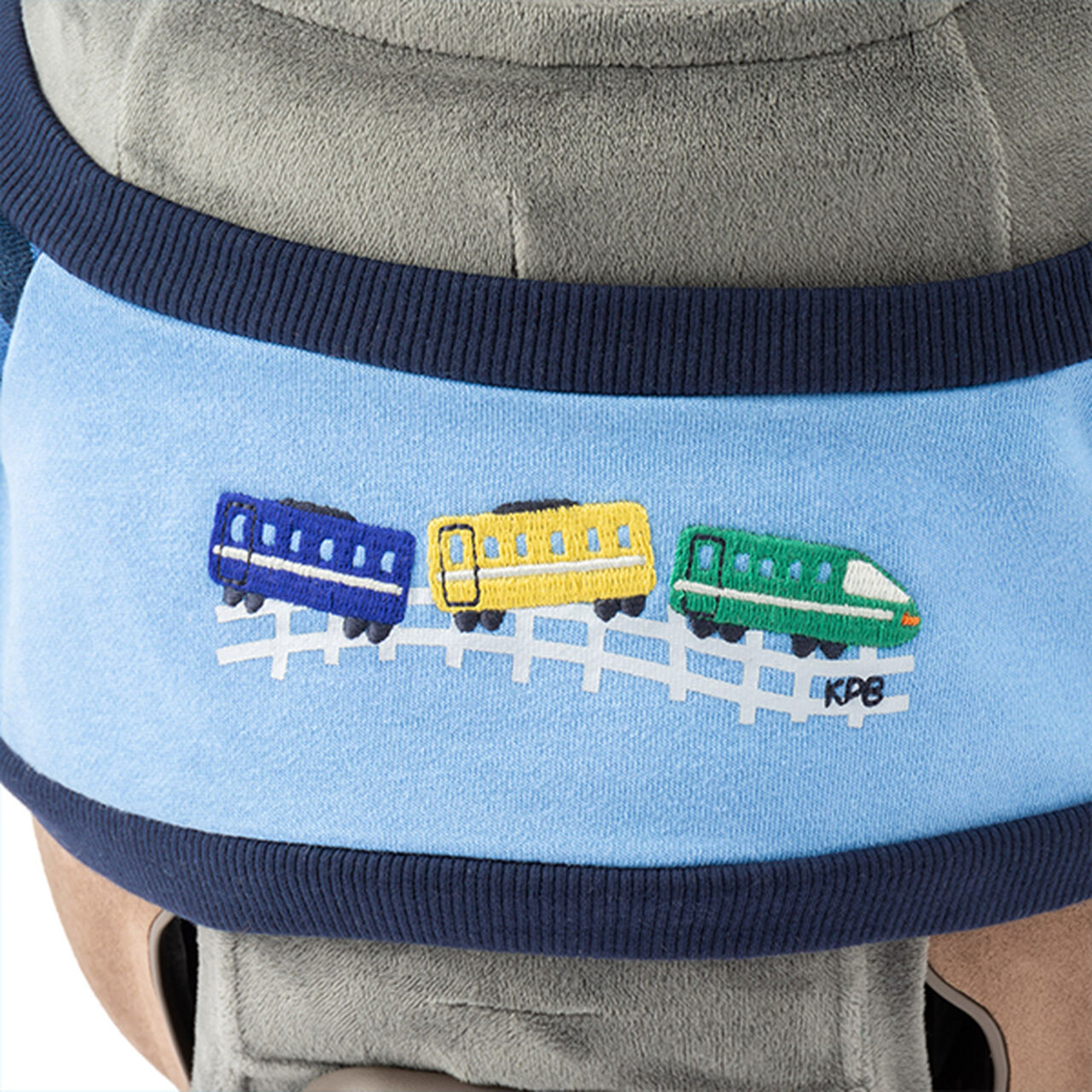 KP×LOVOT Train Motif Pullover,Blue, large image number 12