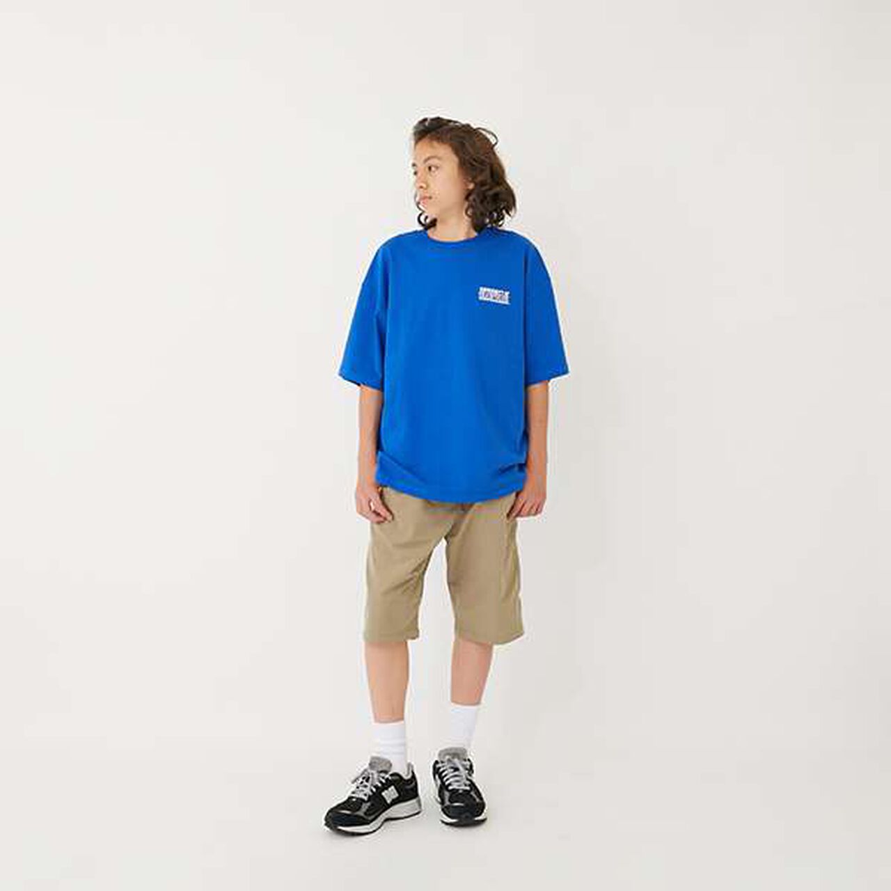 [Easycare] Poly Stretch Easy Half Pants,Khaki, large image number 13