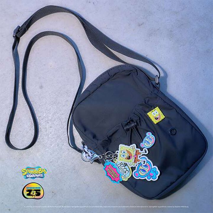 SpongeBob x Angel Blue Keychain,Multi color, medium image number 2