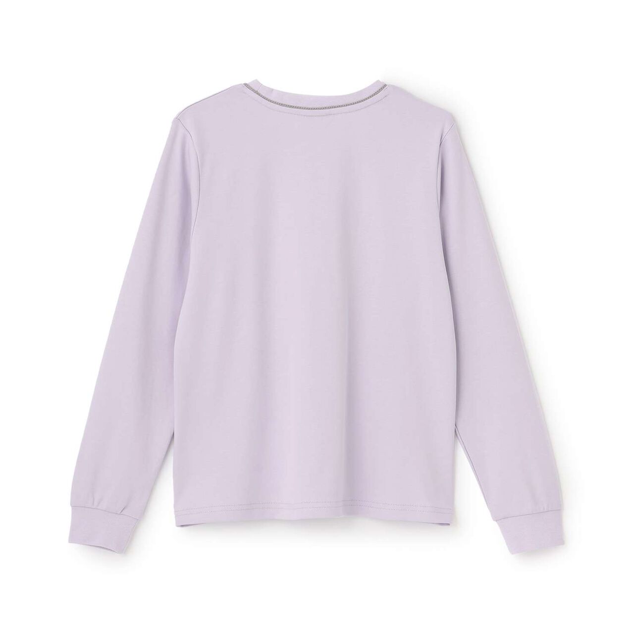 Chocolate Sweets Embroidery Long-Sleeve Shirt,Off white, large image number 1