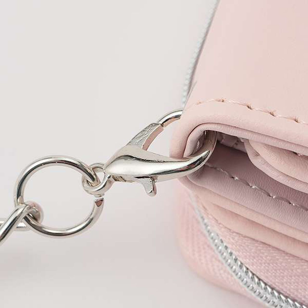 Shoulder Ribbon 3-Fold Wallet,Black, large image number 3