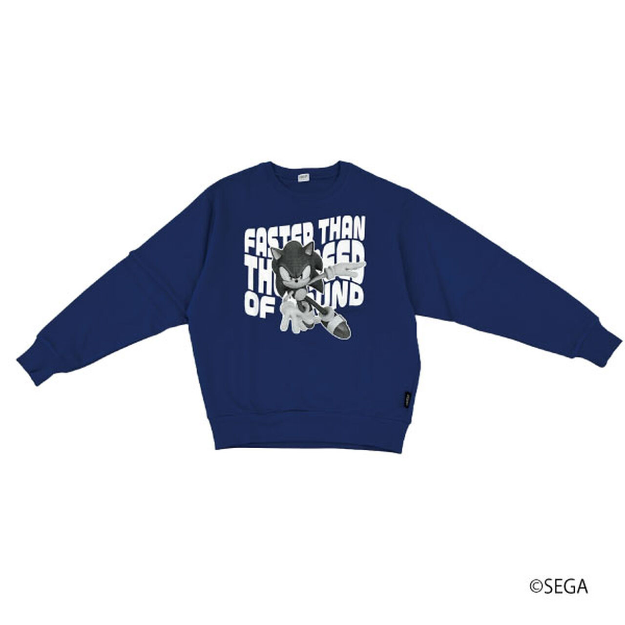 Dad Sonic Sweatshirt Pullover,Blue, large image number 0