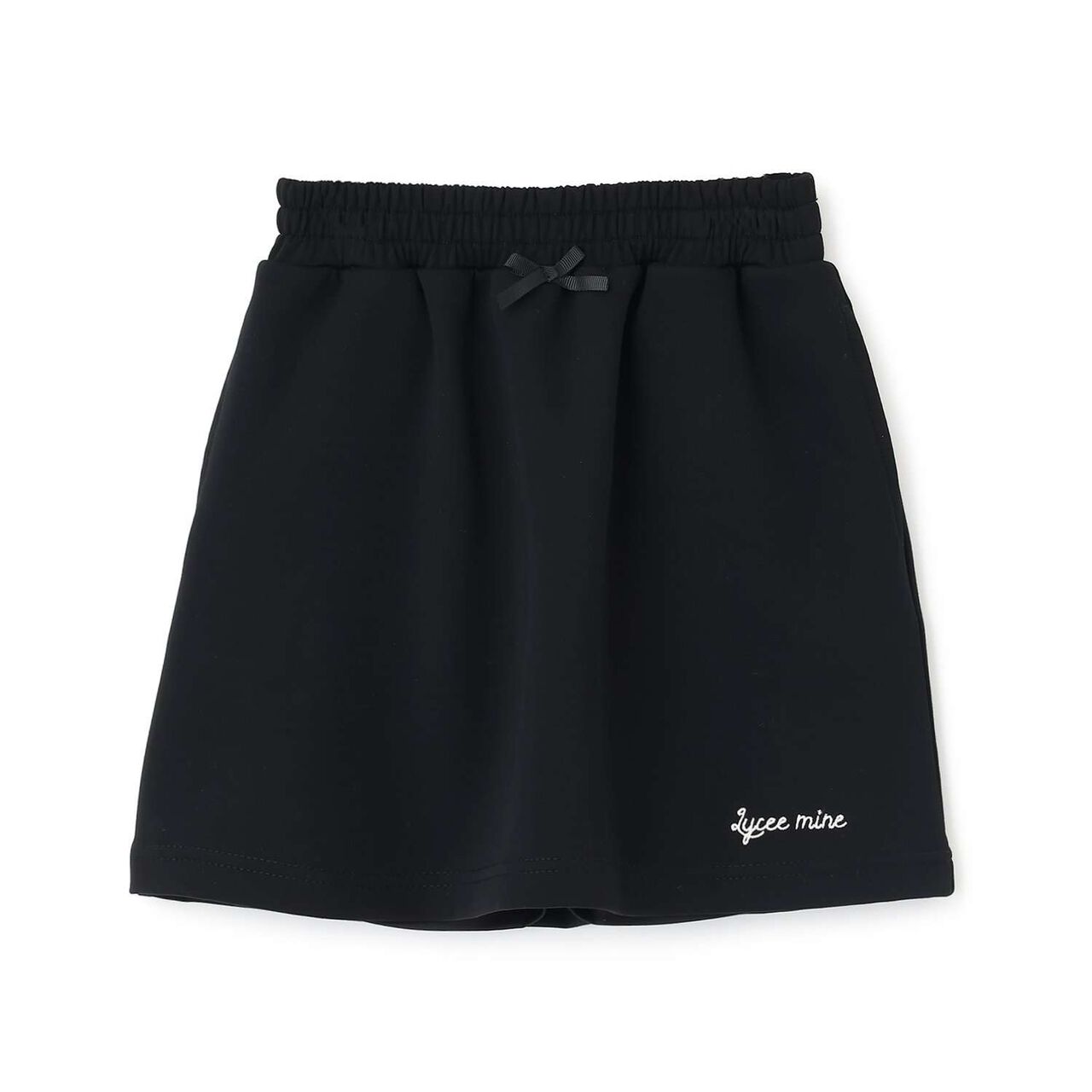 [School-Ready] Puff Sweat Skirt (with Shorts),Ivory, large image number 3