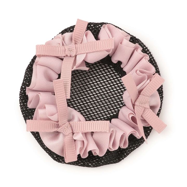 Ballet Petit Ribbon Bun Net,Light pink, medium image number 0