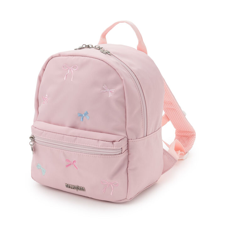 Ribbon Embroidered Backpack, Approx. 8L [Water-Repellent Finish],, medium
