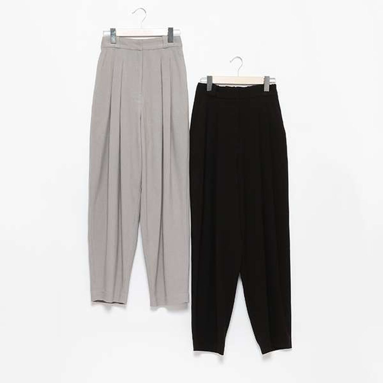 [LADIES] [AJUGA.] Tuck Pants (Adult Size),Black, large image number 17